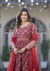 Basanti Vol 3 Georgette Heavy Wedding Wear Gown With Dupatta